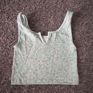 Floral Crop Top